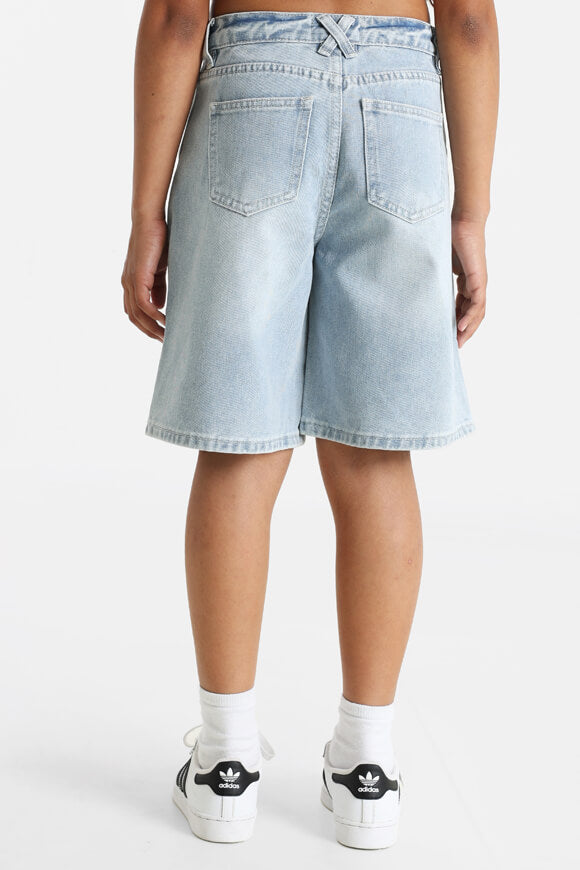 Short en jean baggy fit - Bleu clair