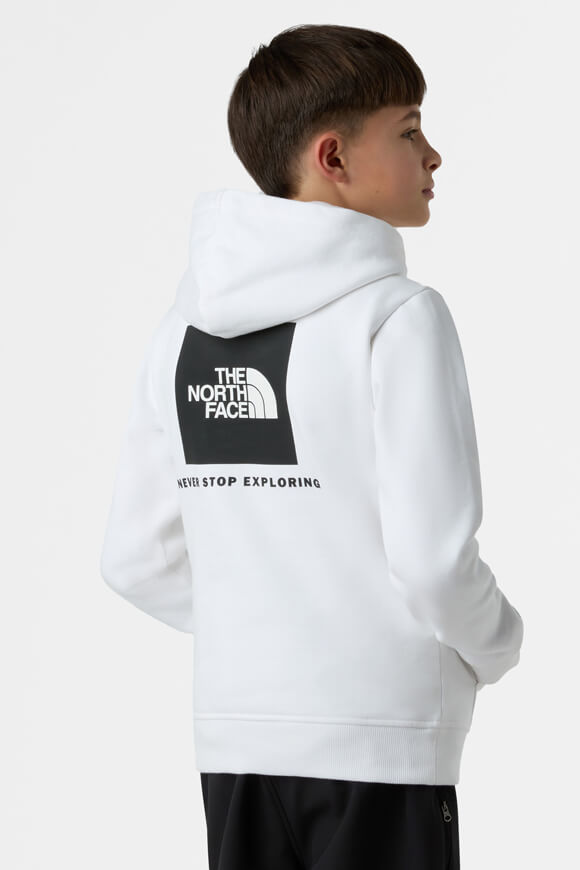 Felpa con cappuccio NSE Box - White