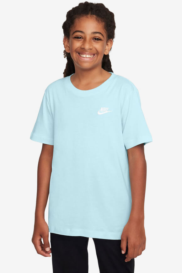 T-Shirt - Glacier Blue + White