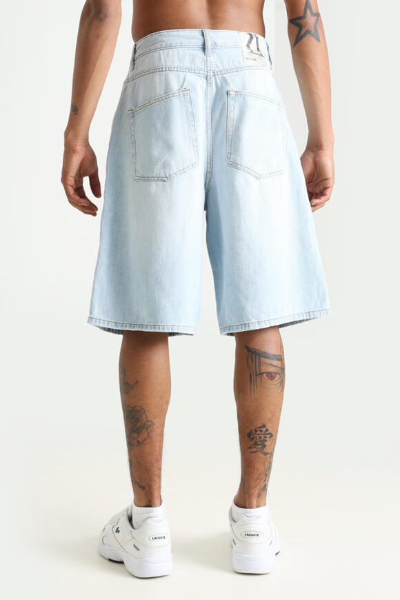 ONSCARL Balloon Fit Jeans Bermudashorts - Bleached Blue