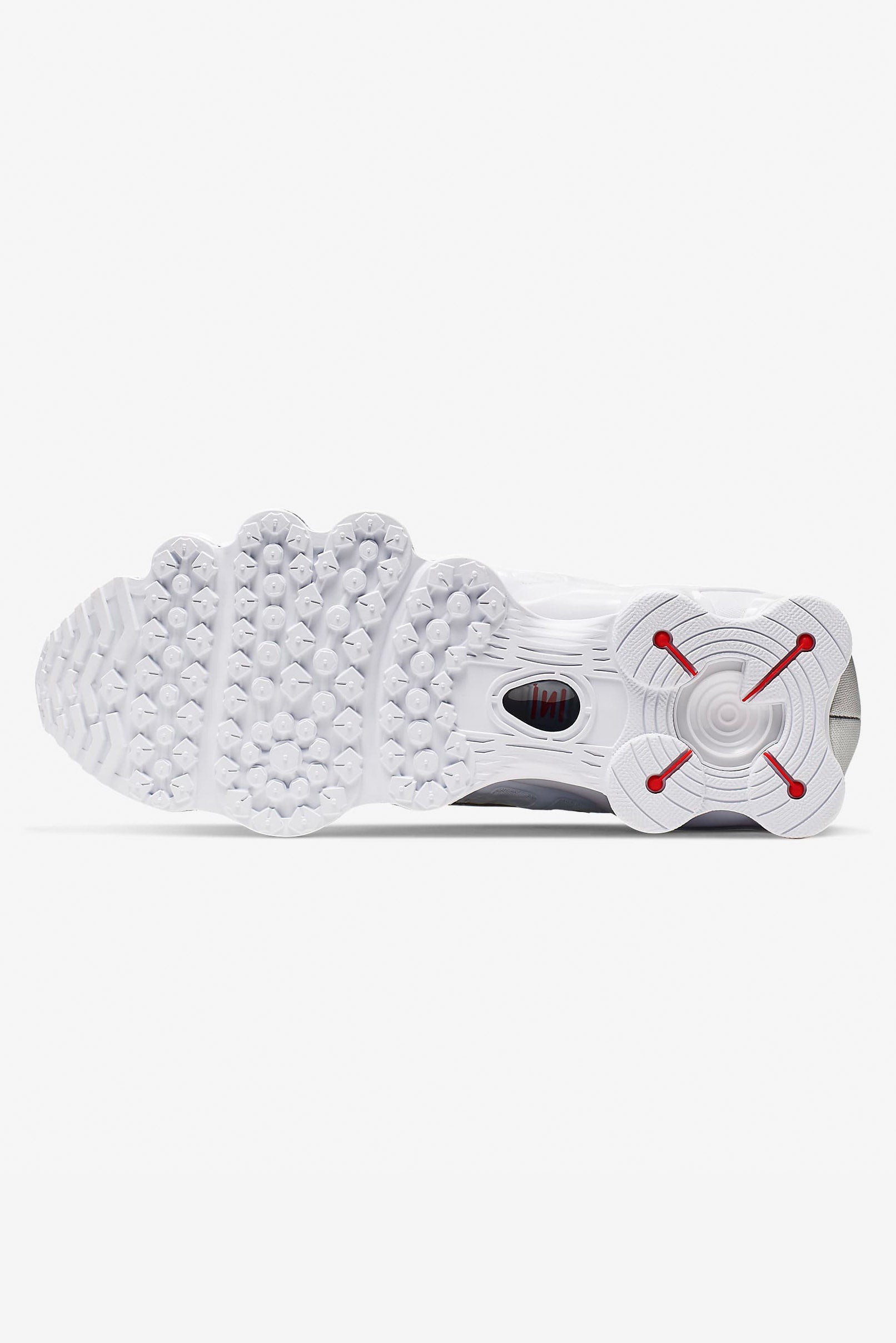 Shox TL Sneaker - White + Metallic Silver