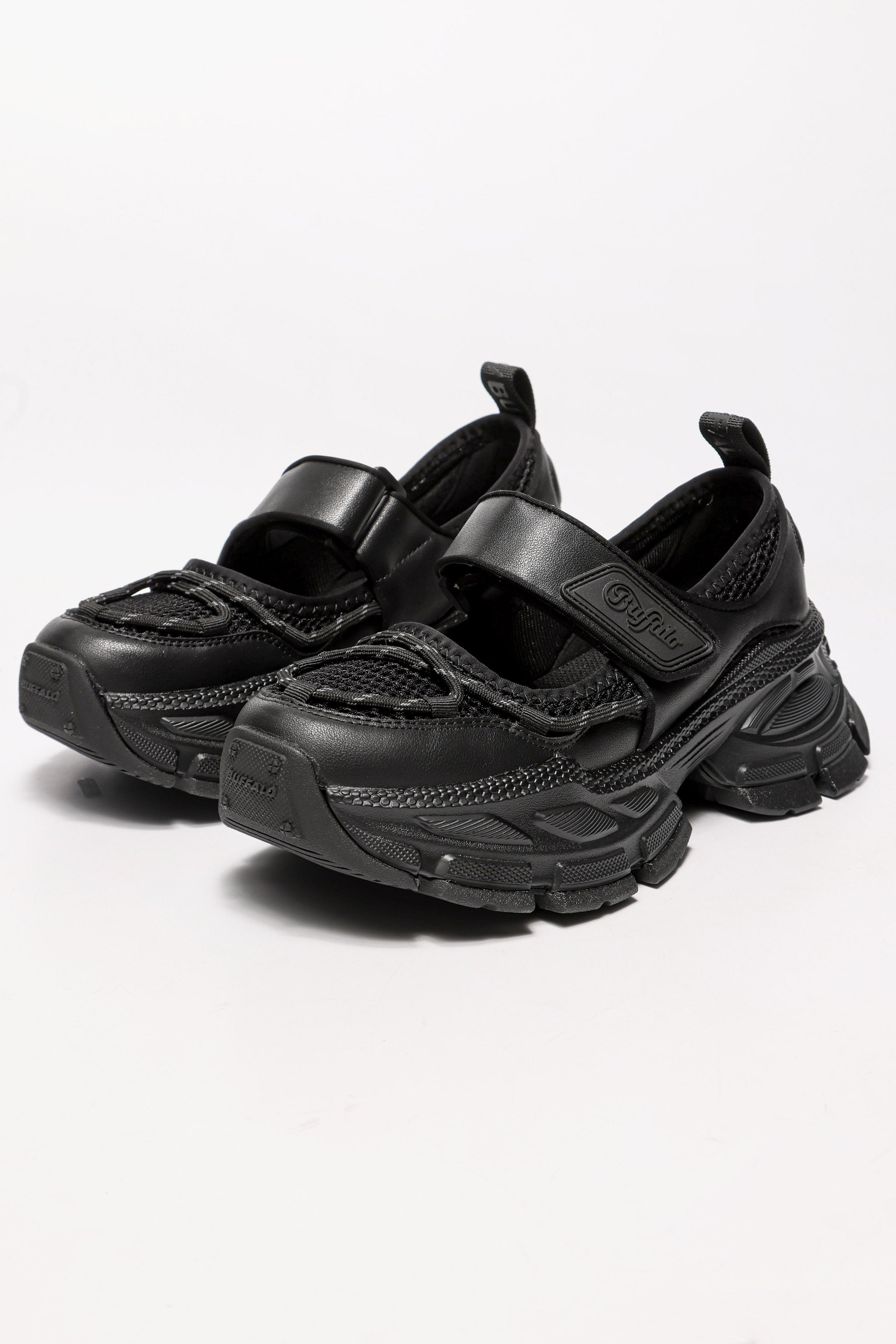 Saturn ballerines plateau - Black