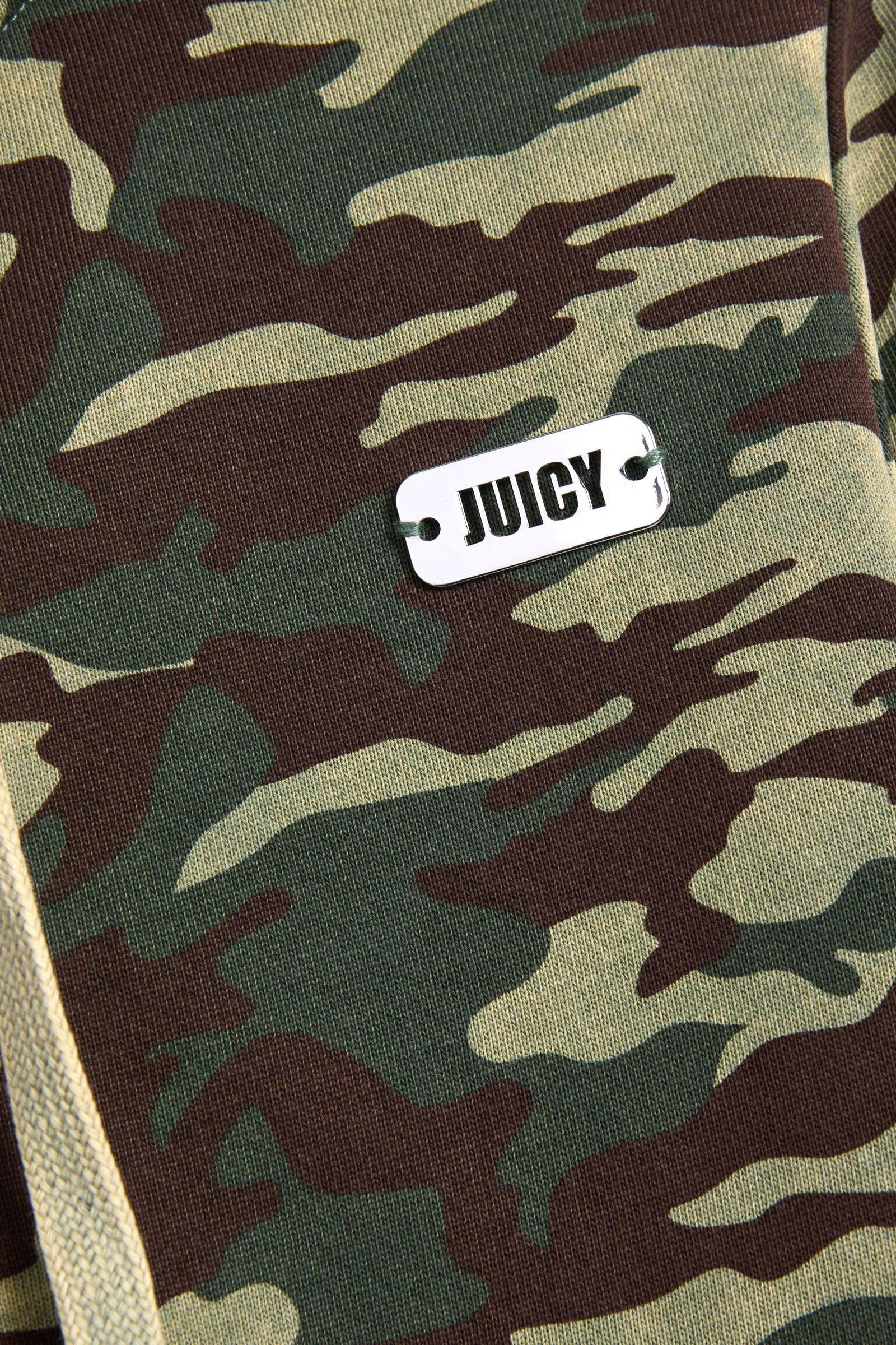 Badwater Kapuzensweatjacke - Green Camo