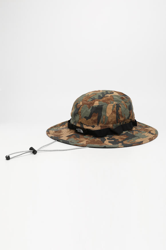 Bucket hat - Olive + Brown