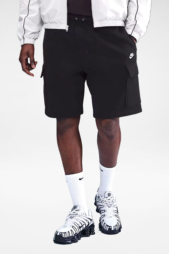 Short cargo en sweat - Black