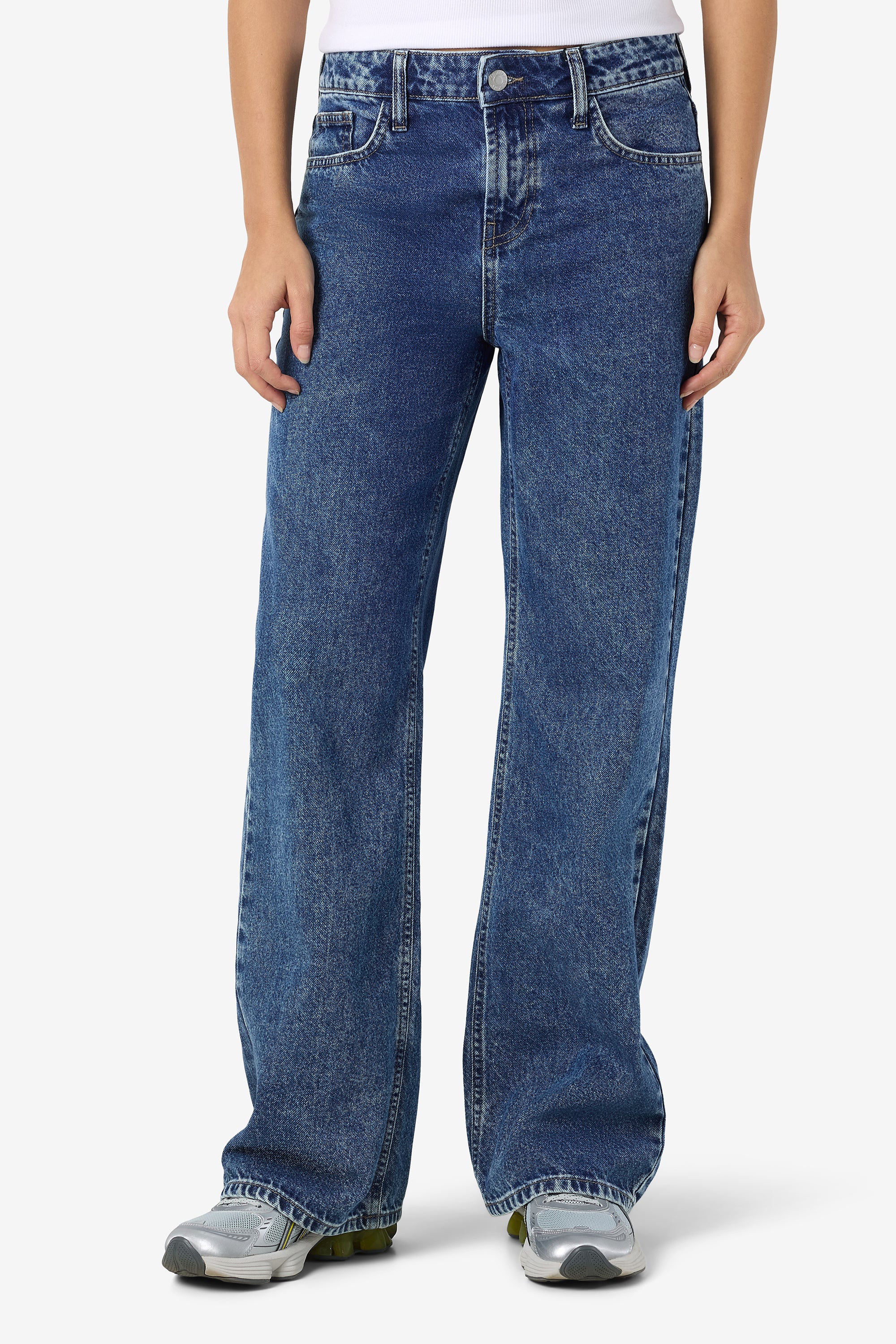 NMADRIANA Loose Fit Jeans L32 - Blue Medium