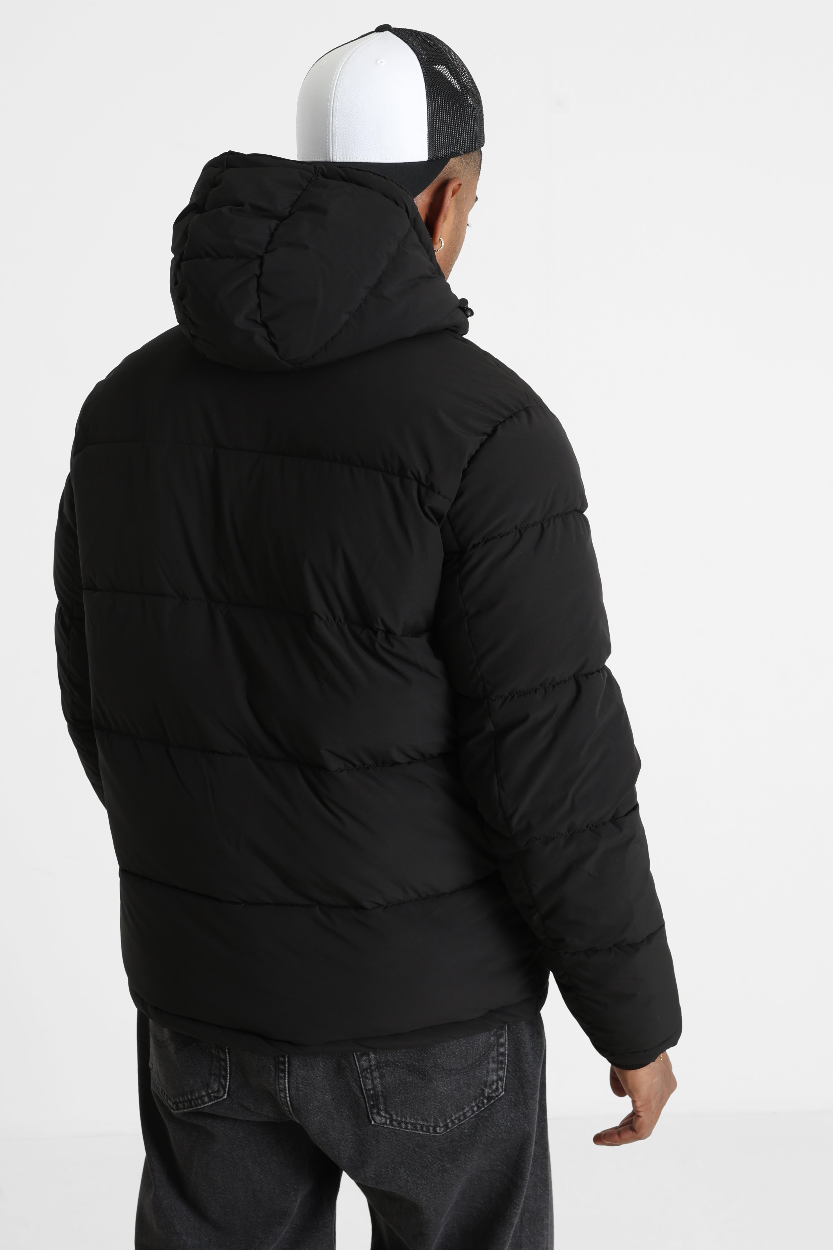 Jobias puffer jacket - Black