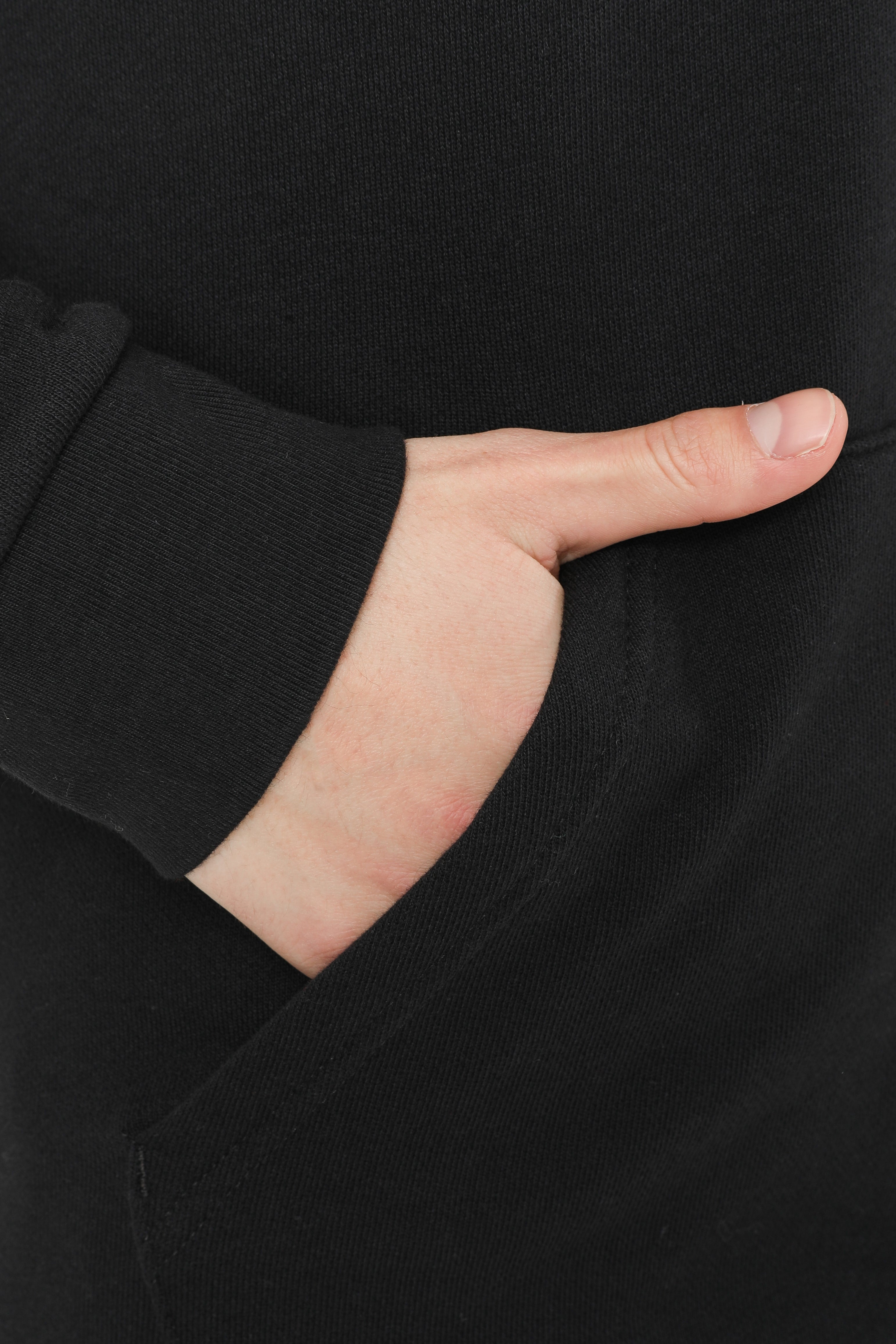 Hooded sweatshirt - Black