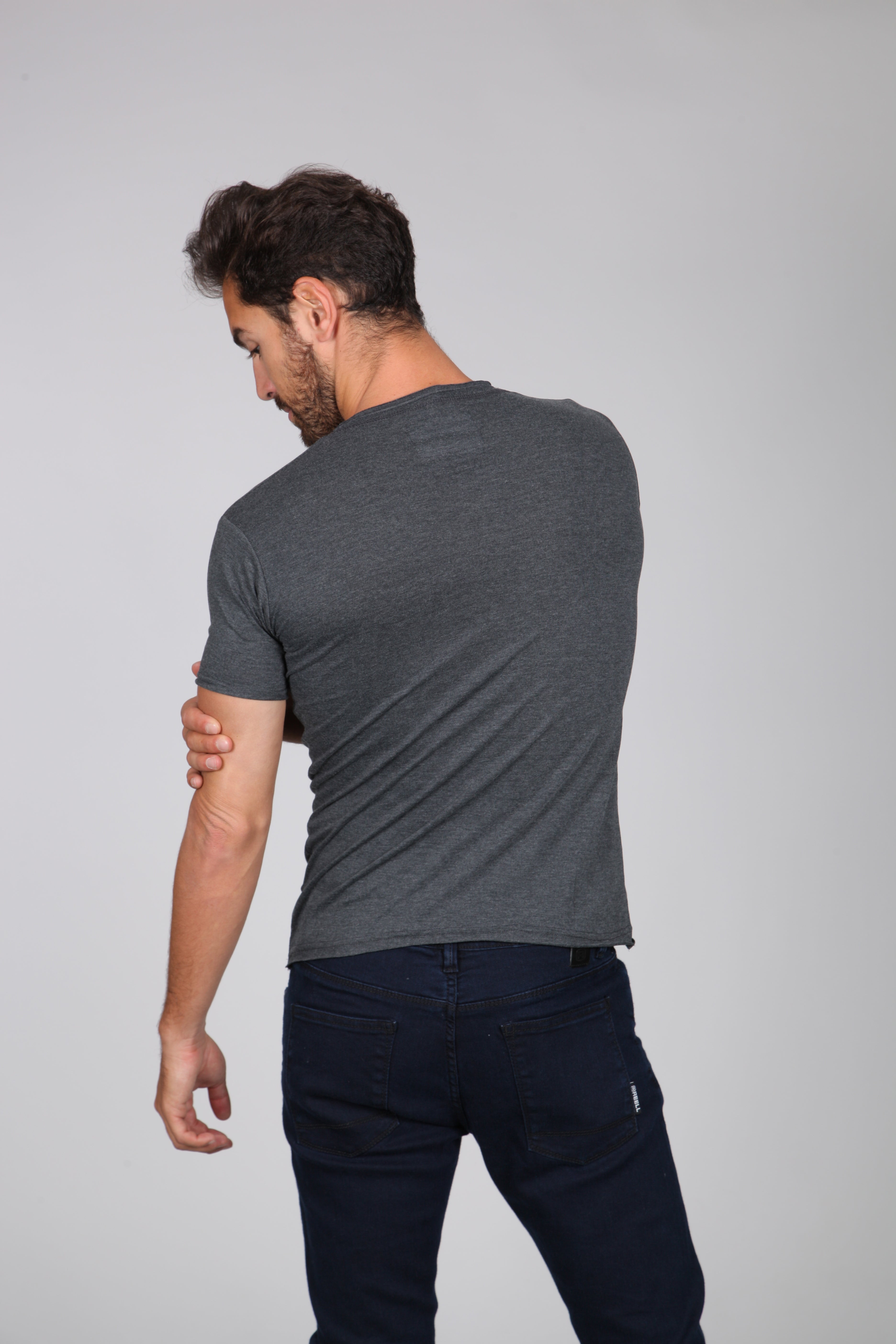 T-Shirt - Gris foncé chiné