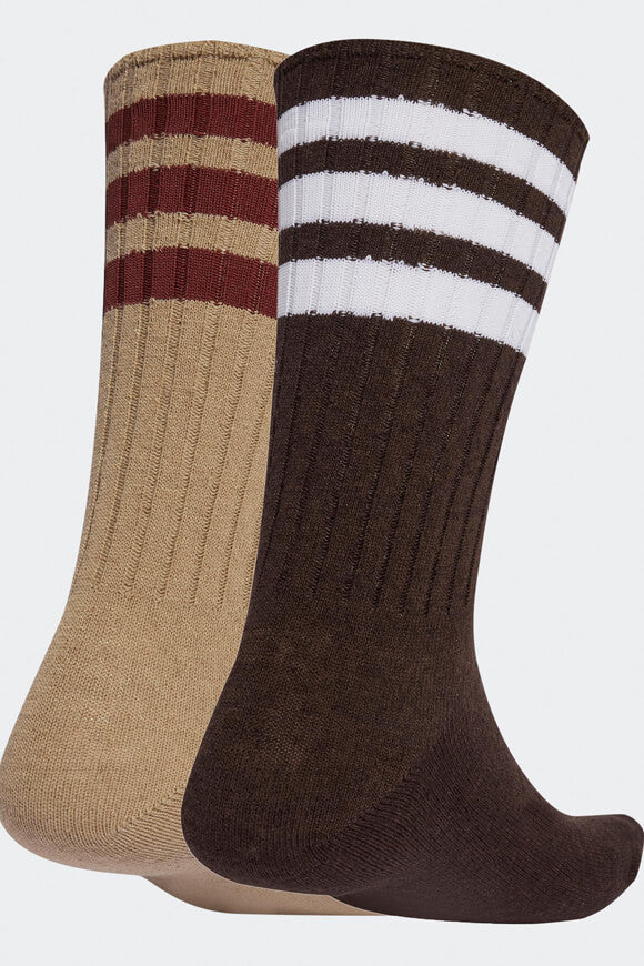 Confezione doppia di calzini - Trace Khaki + Marrone scuro