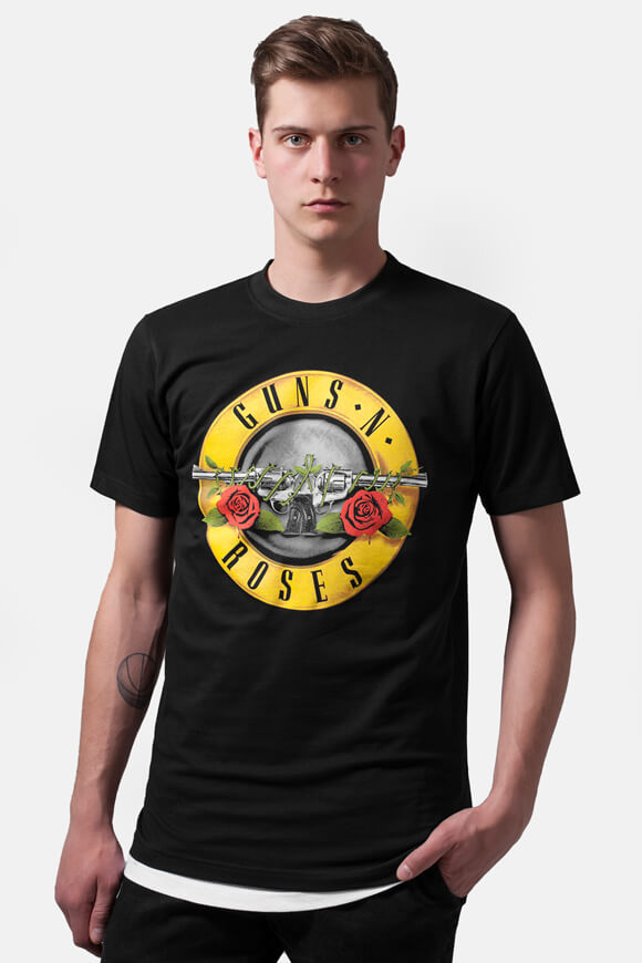 T-Shirt - Black + Yellow