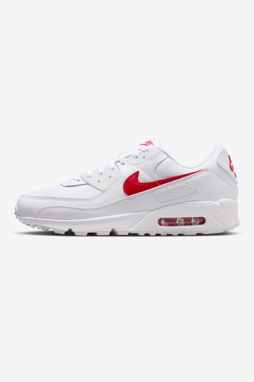 Sneakers Air Max 90 - White + University Red