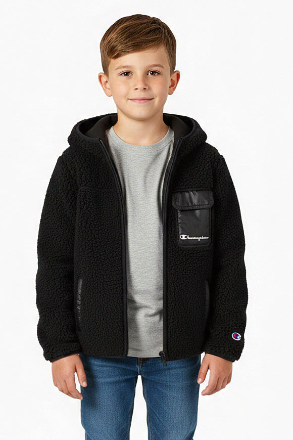 Sherpa Jacke - Black
