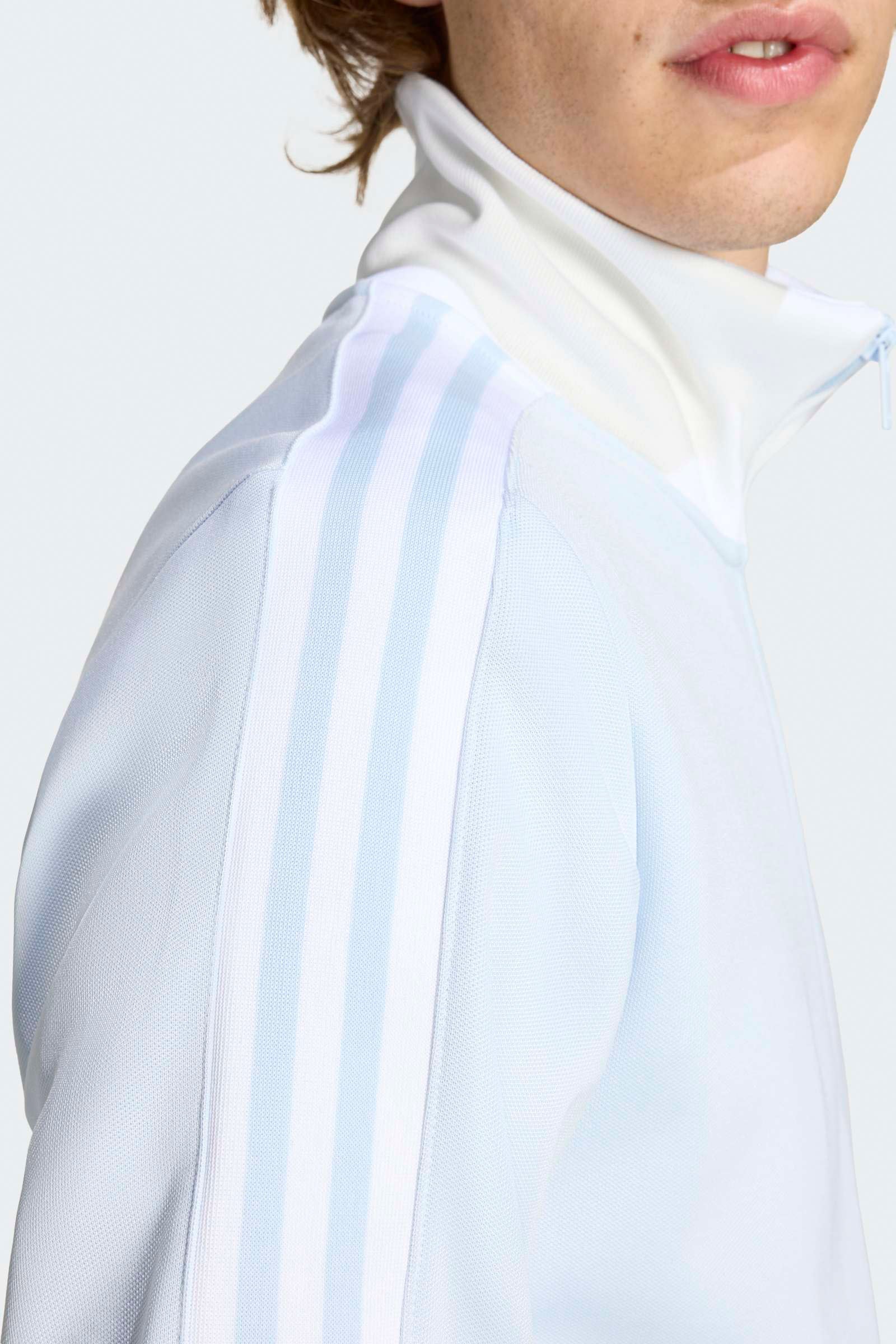 Track jacket - Crystal Sky + White