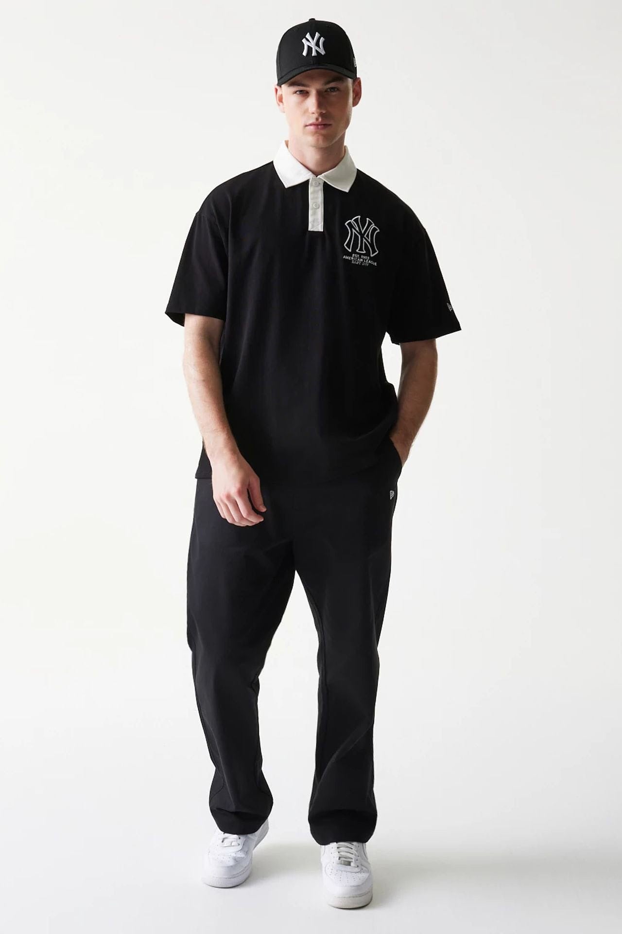 Polo ample - Black