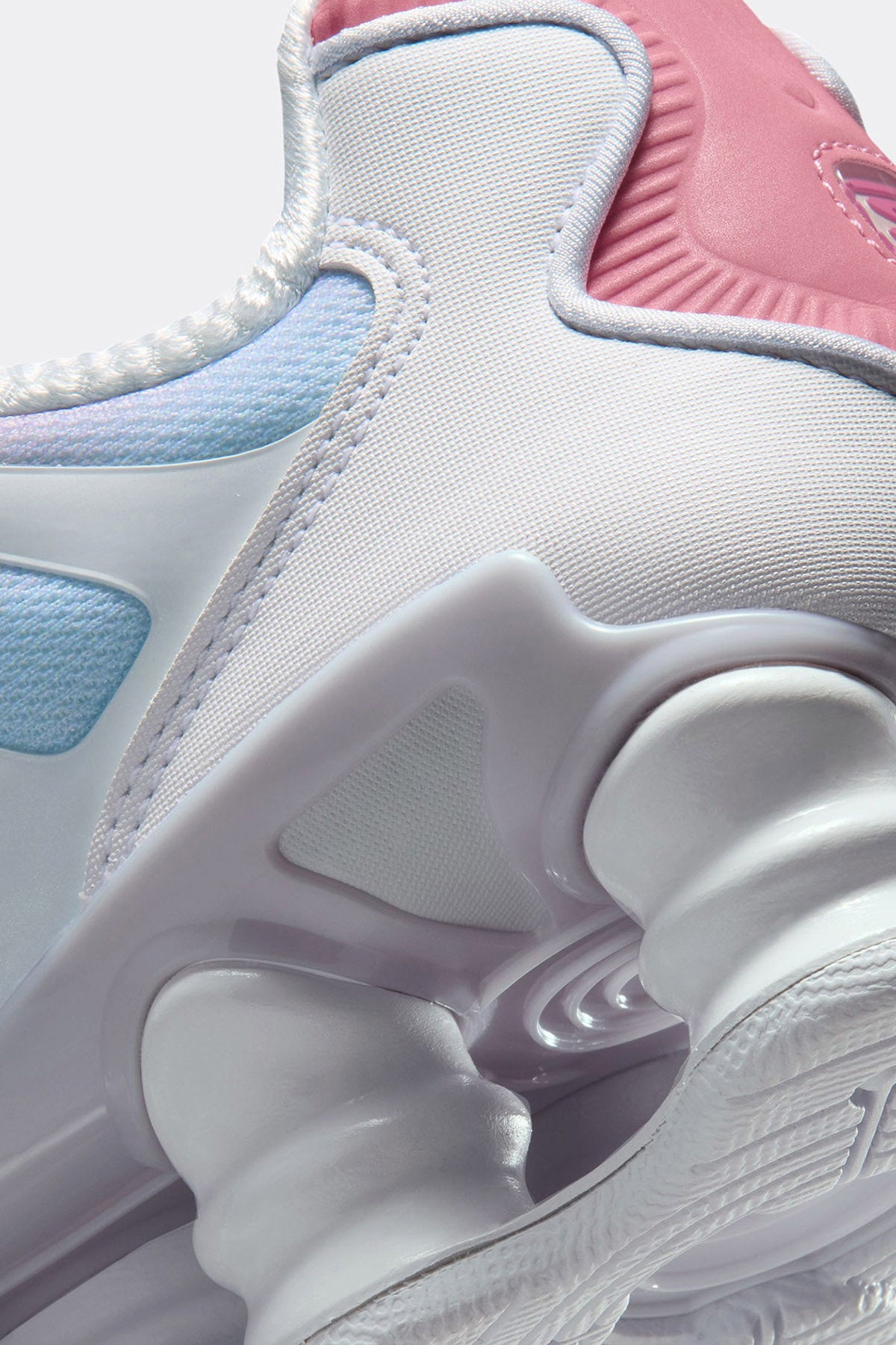 Shox TL Fade Sneakers - White + Football Grey + Peony