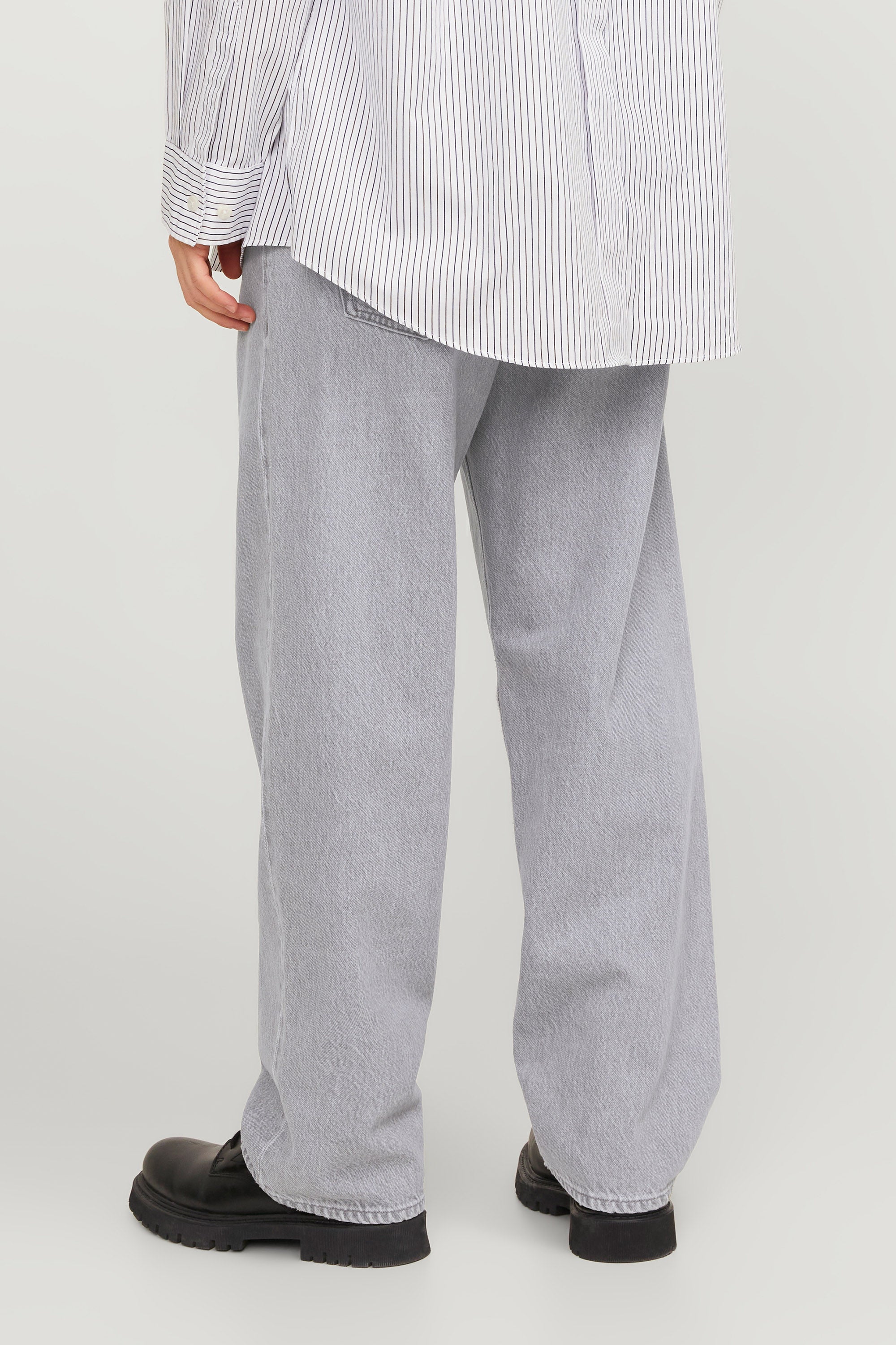 331 JJIALEX Baggy Fit Jeans L32 - Grey Denim