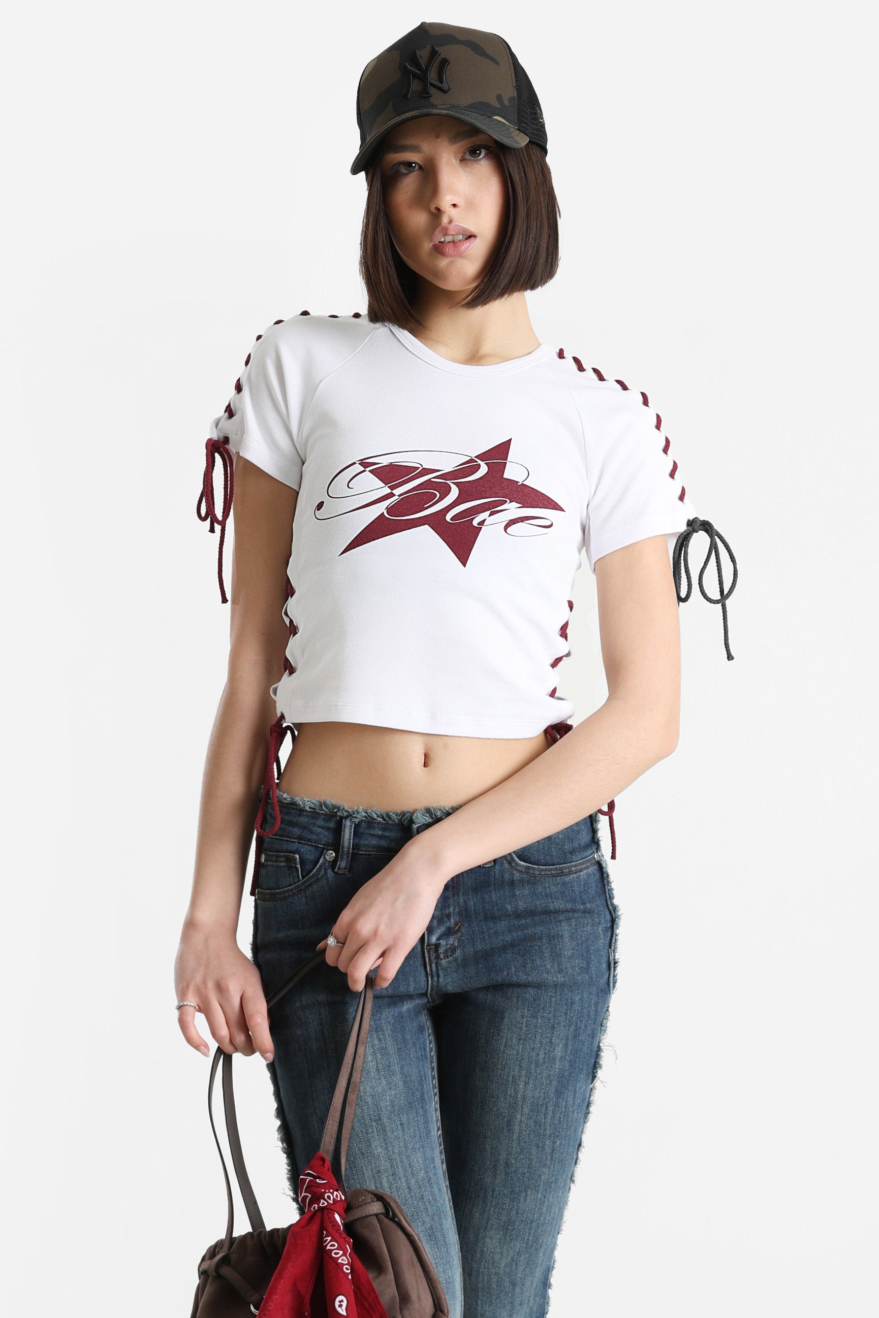 Crop T-Shirt - Weiss
