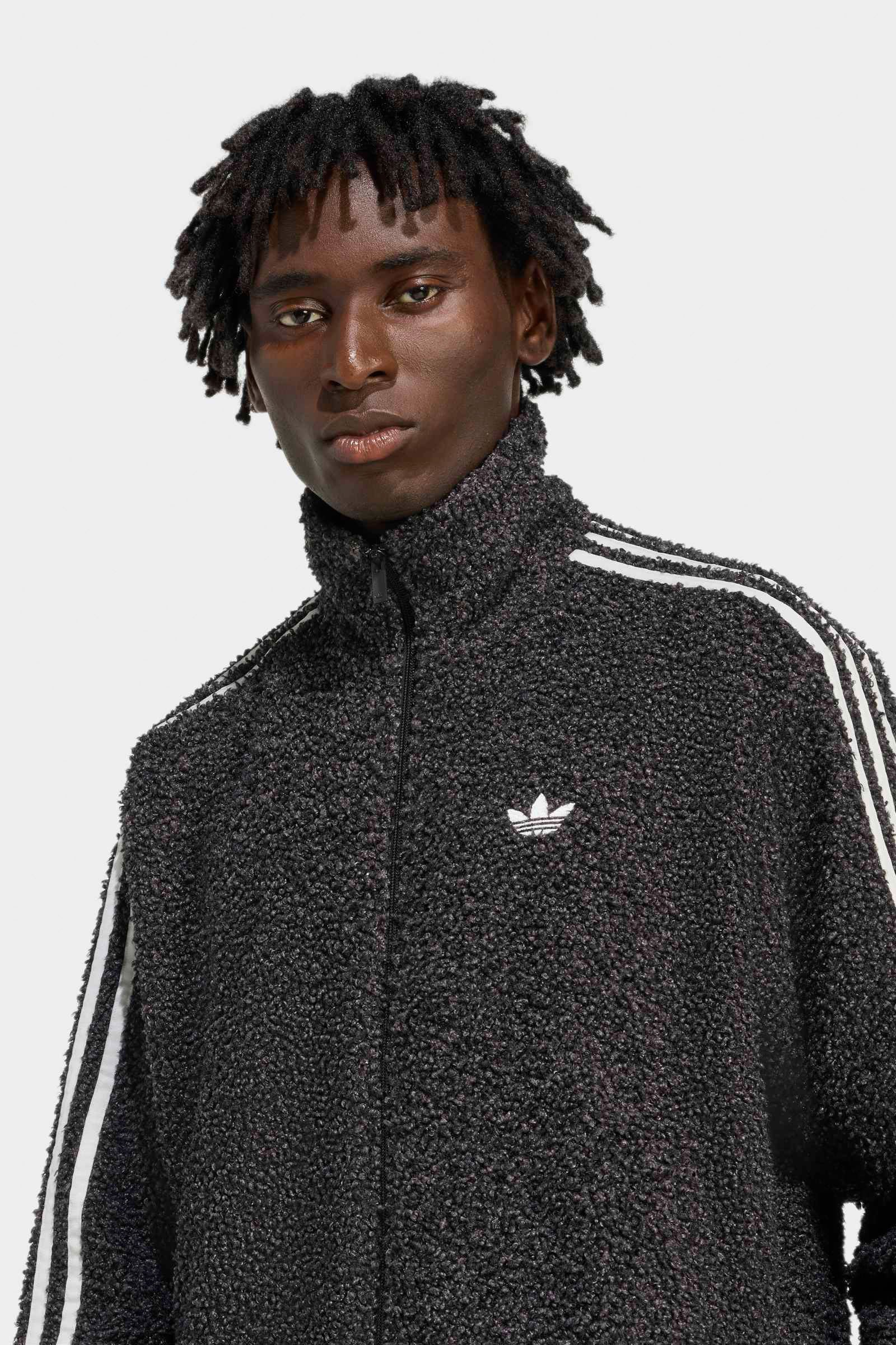 Boucle Firebird veste en peluche - Black