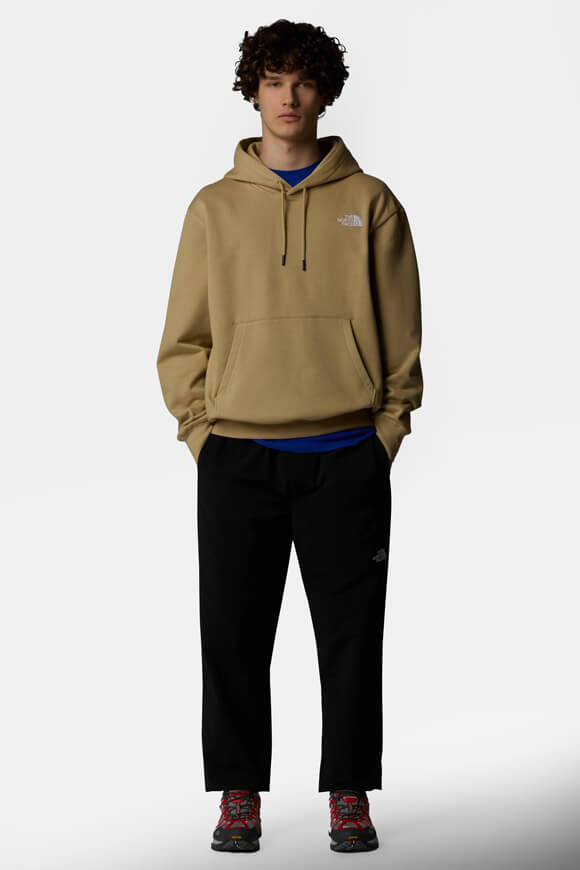 Essential Oversize Kapuzensweatshirt - Khaki Stone