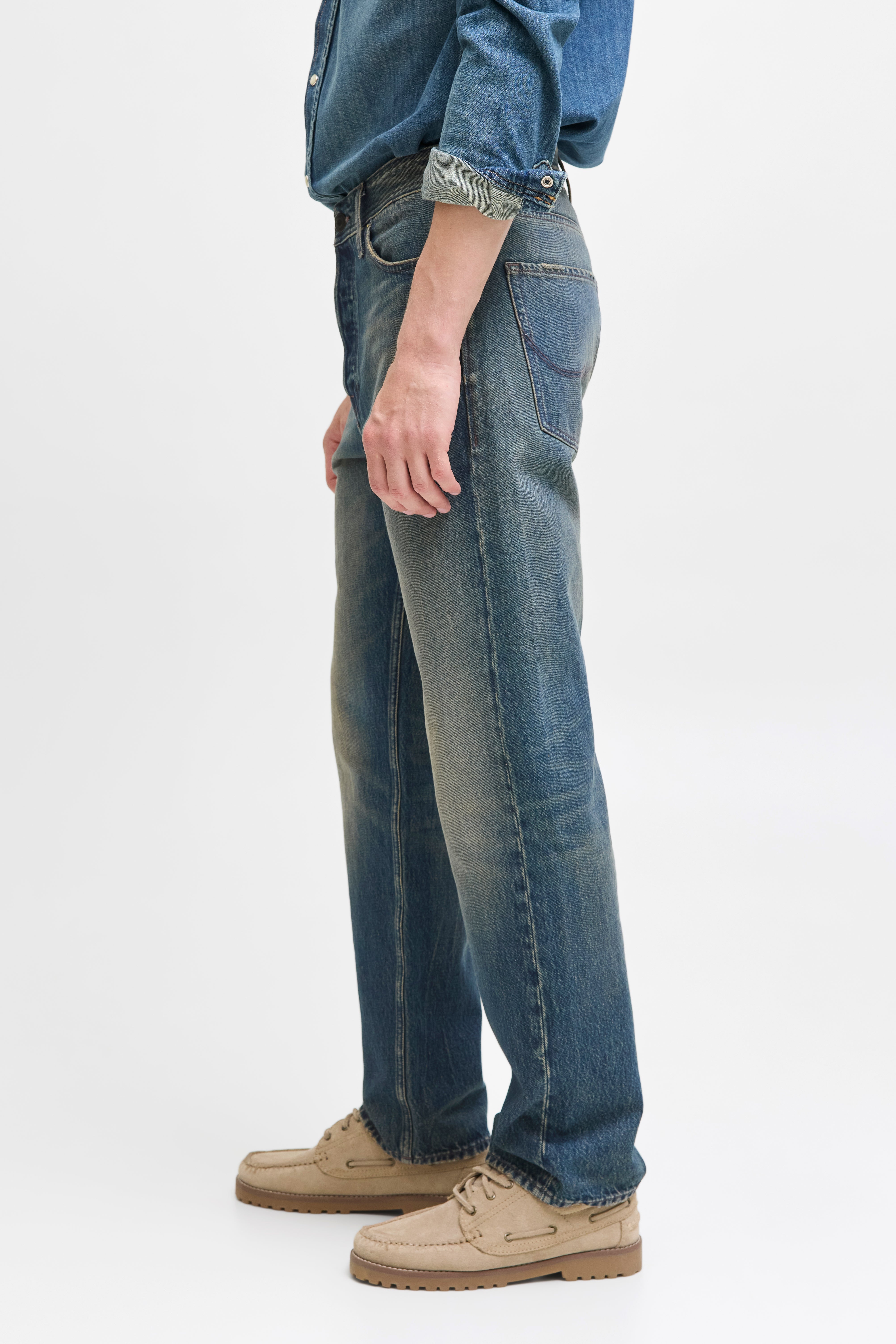 Chris Relaxed Fit Jeans L32 - Blue Used