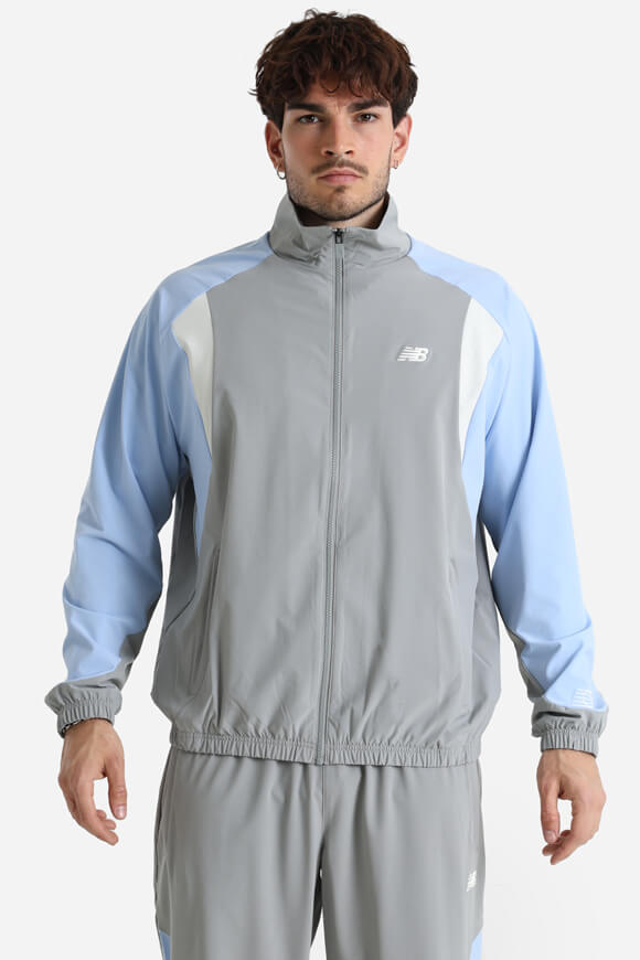 Trainingsjacke - Grey + Blue