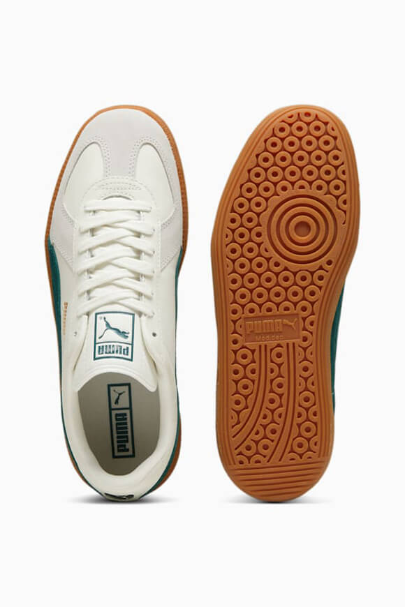 Sneaker Army Trainer - Bianco caldo + mirto scuro