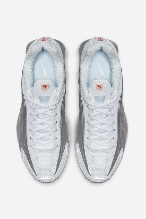 Sneakers Shox R4 - White + Metallic Silver