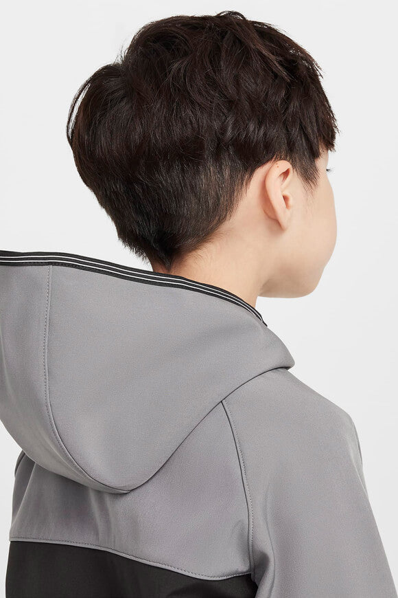 Giacca leggera Futura Kids - Grigio fumo + nero