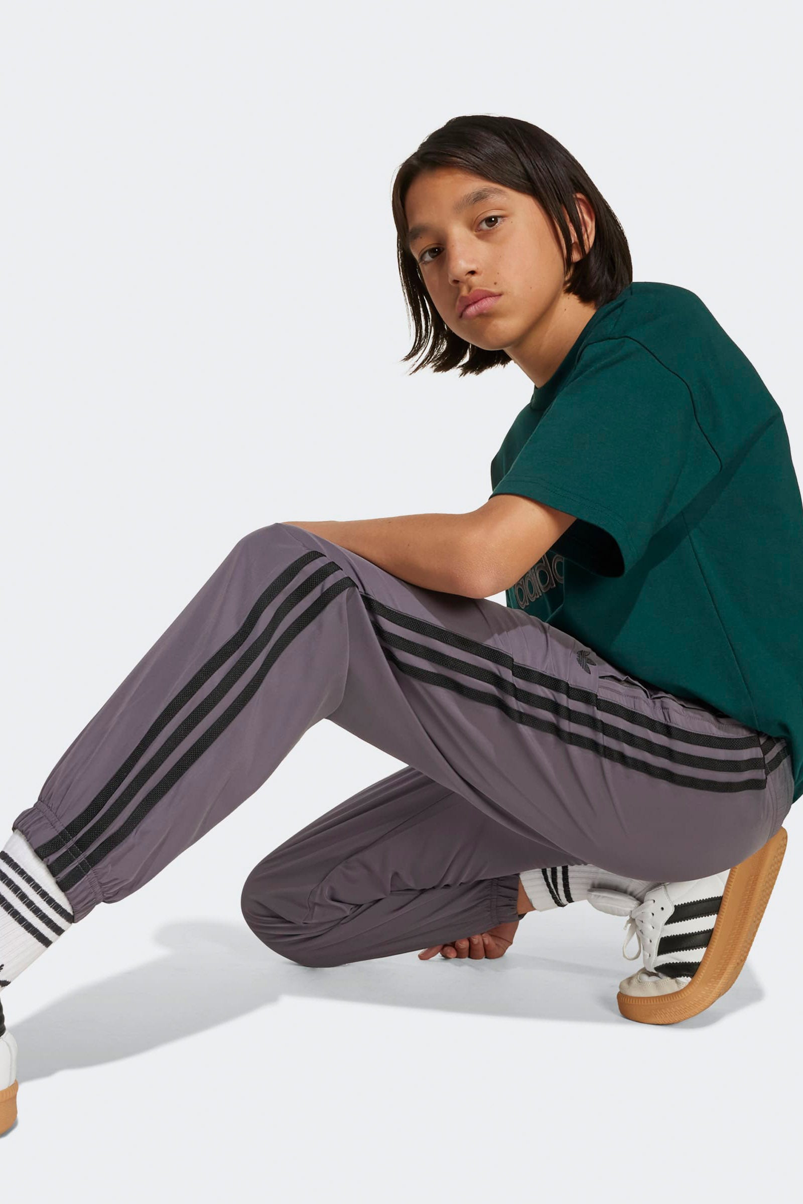 Woven training pants - Grey Strata