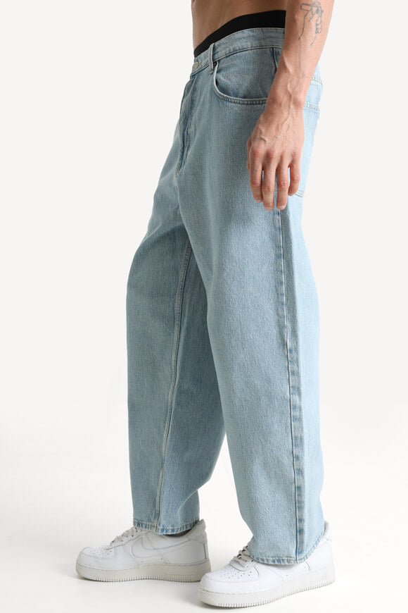 Bruno Skater Baggy Jeans - Light Blue Denim
