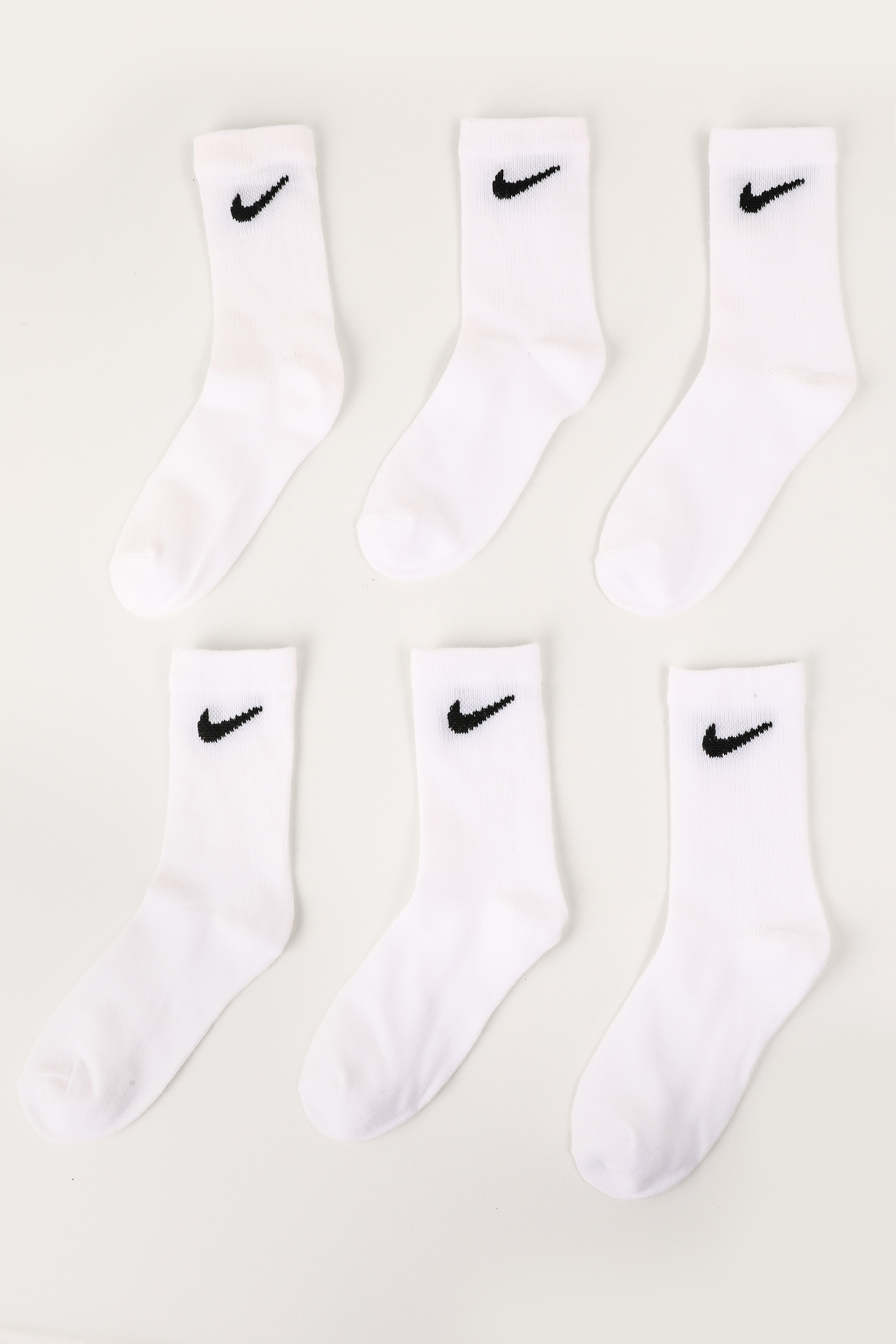 Sechserpack Socken - White