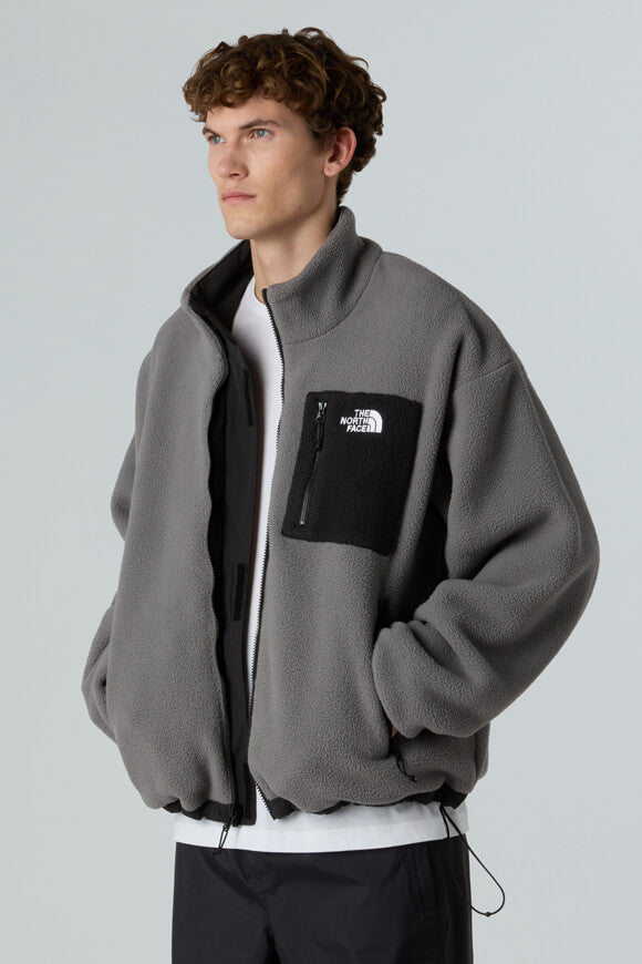 Yumiori leichte Wendejacke - Black + Smoke Grey