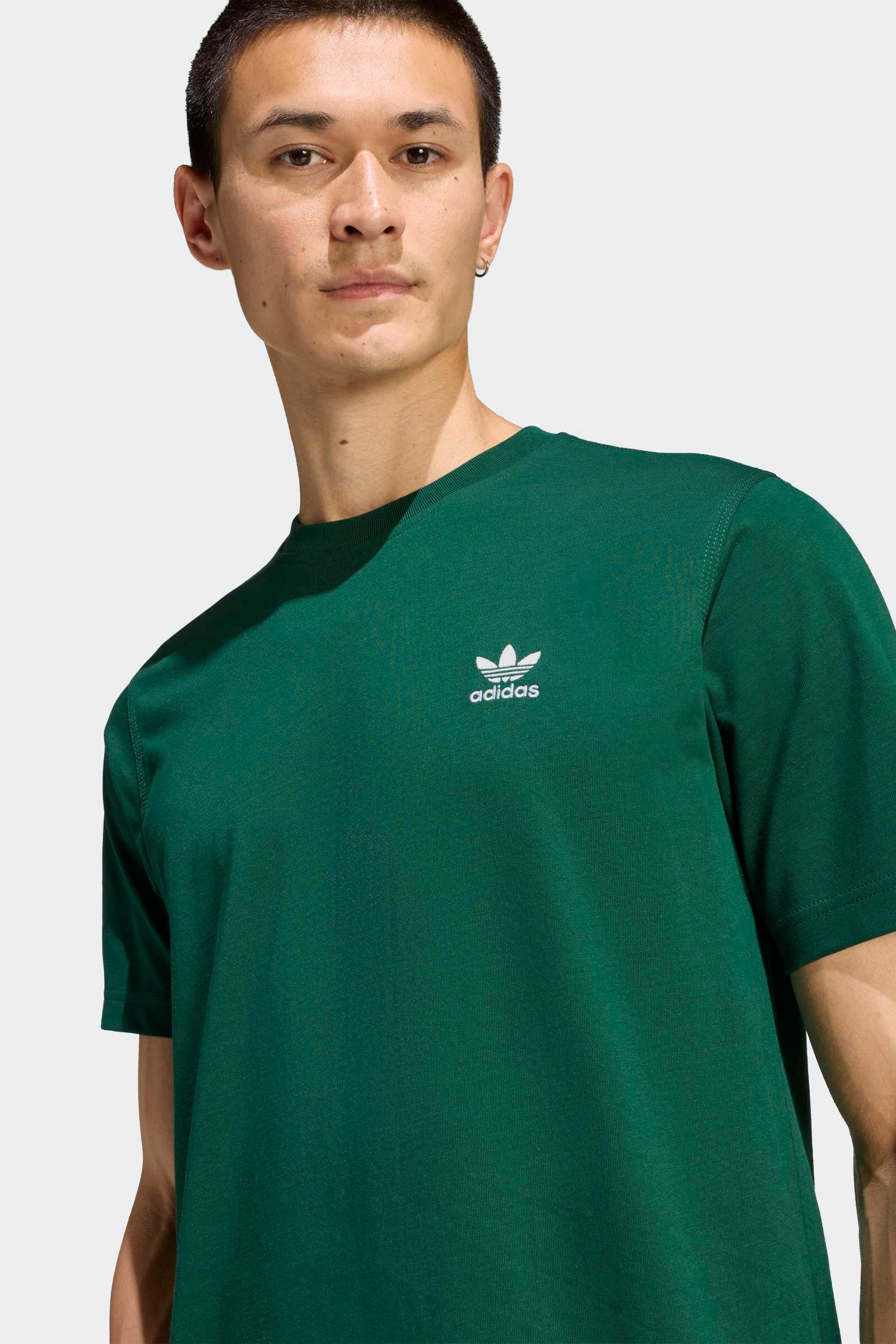 Trefoil Essentials T-Shirt - Collegiate Green