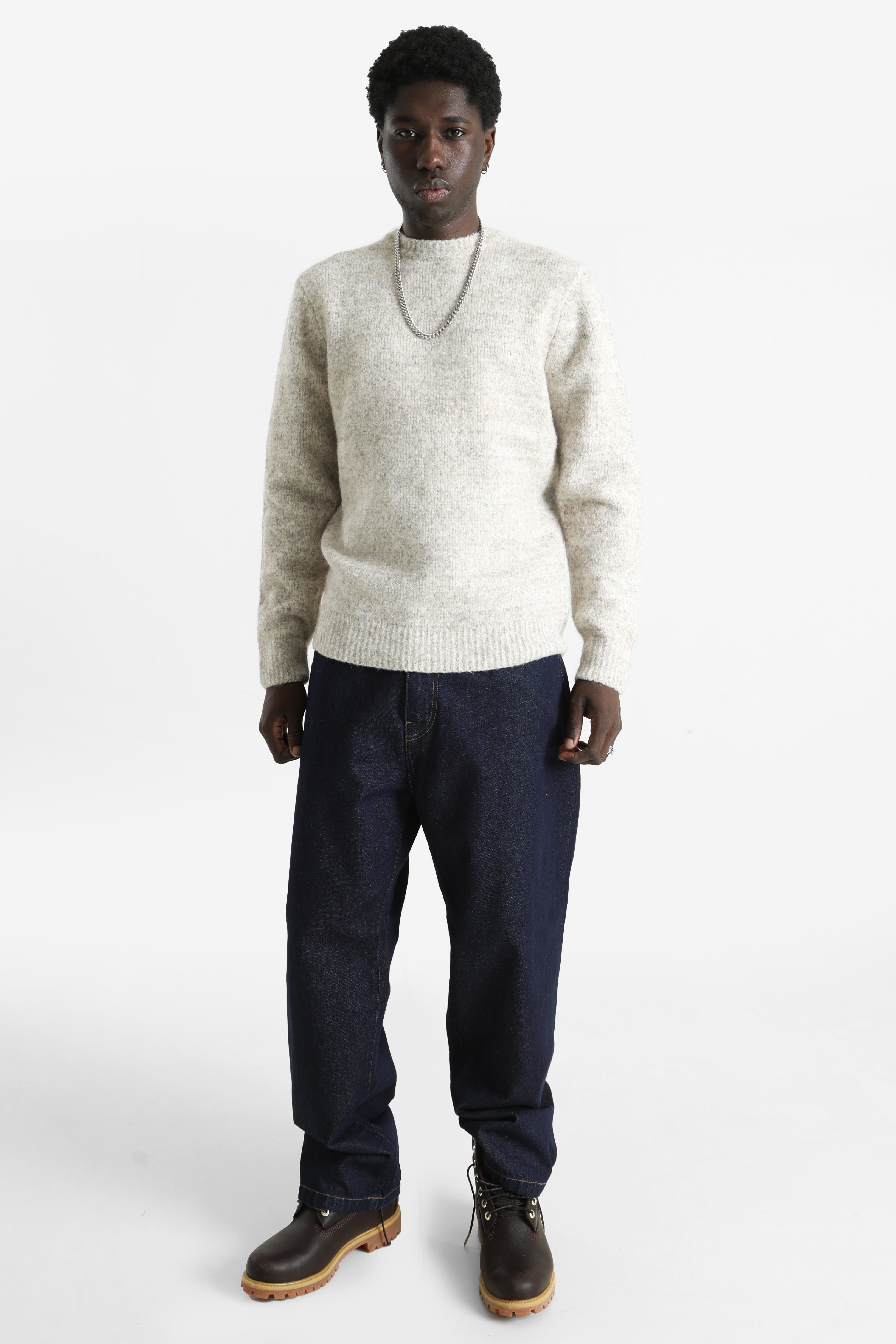 ONSBAY pull en tricot - Turtledove + Silver Lining