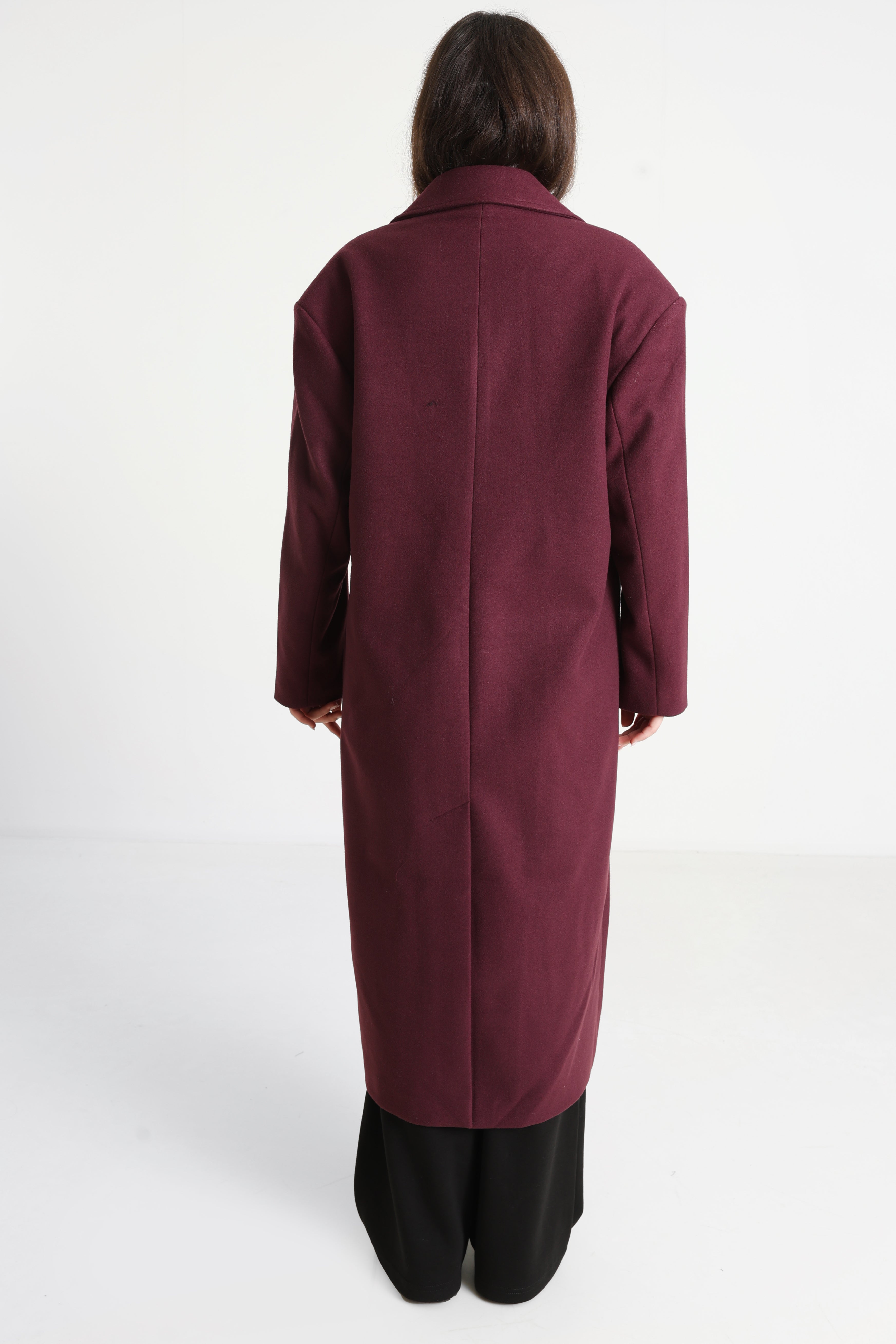 Manteau ONLBRAKE - Mauve Wine