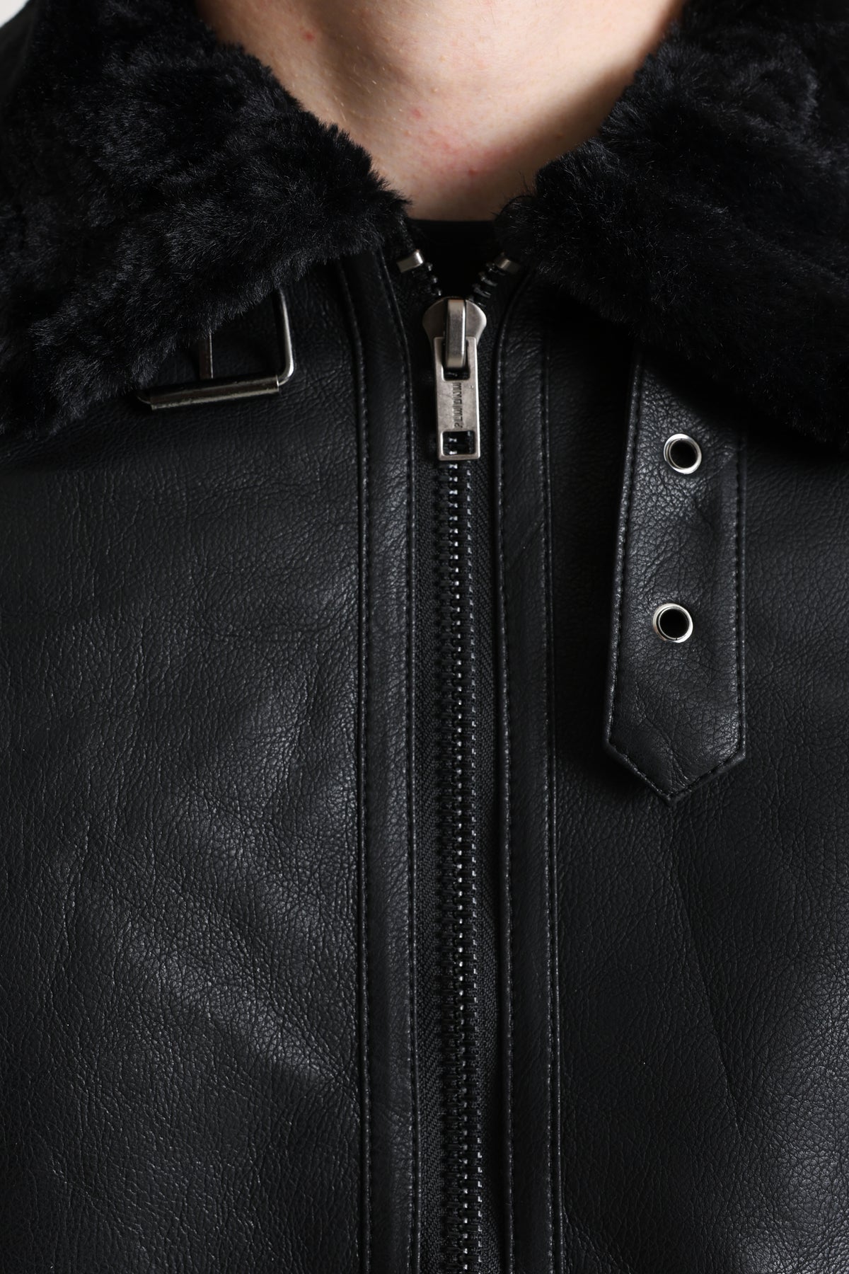 Shearling Jacke - Black
