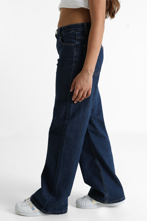 Jean wide leg - Dark Blue Denim