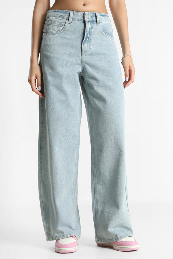 Baggy fit jeans - light blue