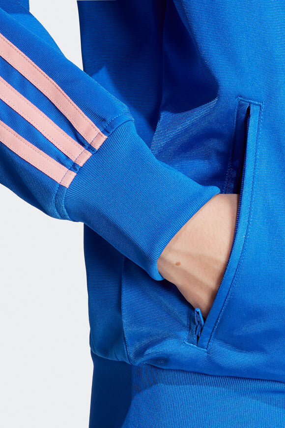 Adicolor Classic Firebird Trainingsjacke - Blue + Semi Pink Spark