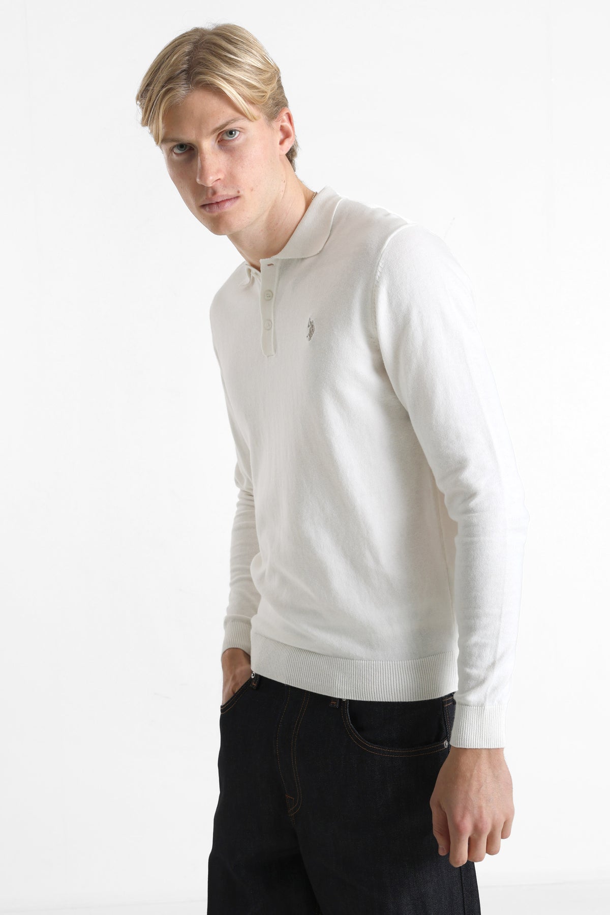 Jaec fine knit sweater - Offwhite