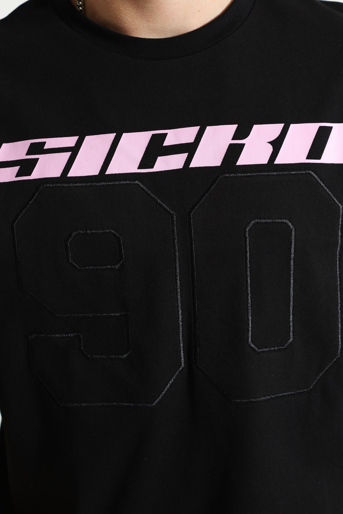 T-Shirt - Schwarz + Rosa