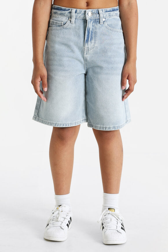 Short en jean baggy fit - Bleu clair