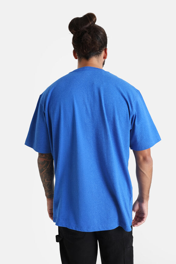 Pocket Oversize T-Shirt - Bacon Blue Heather