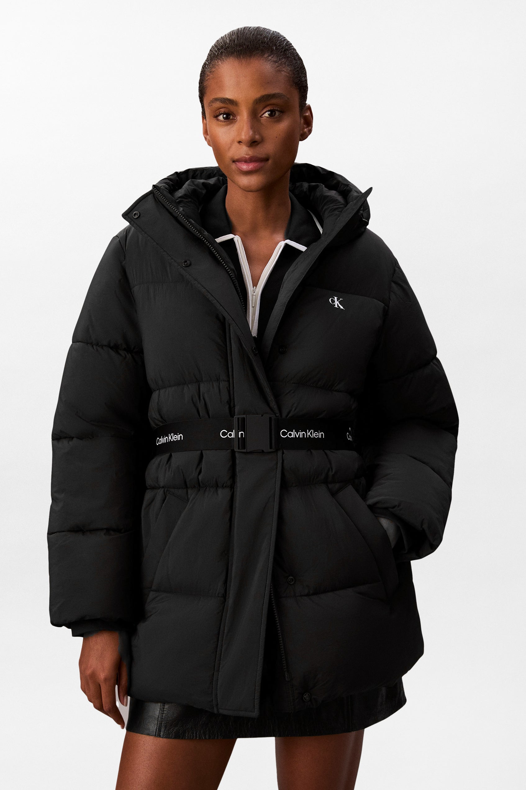 Manteau bouffant - Black