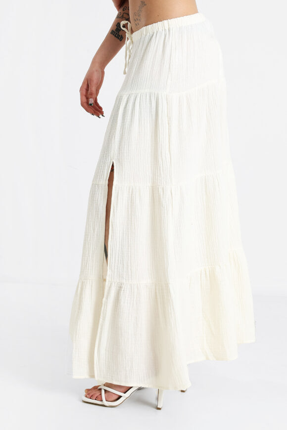 Musselin Maxirock - Offwhite