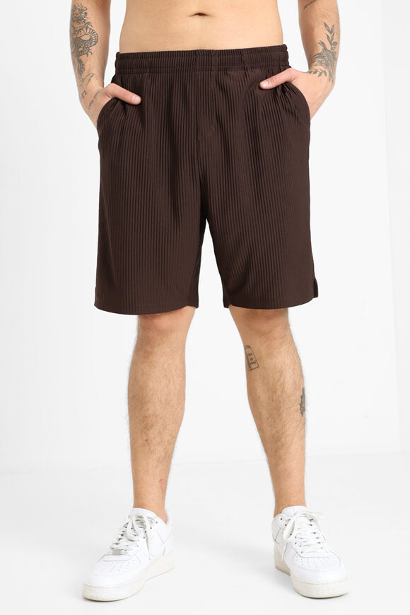 JPSTKARL short plissé - Chocolate Torte
