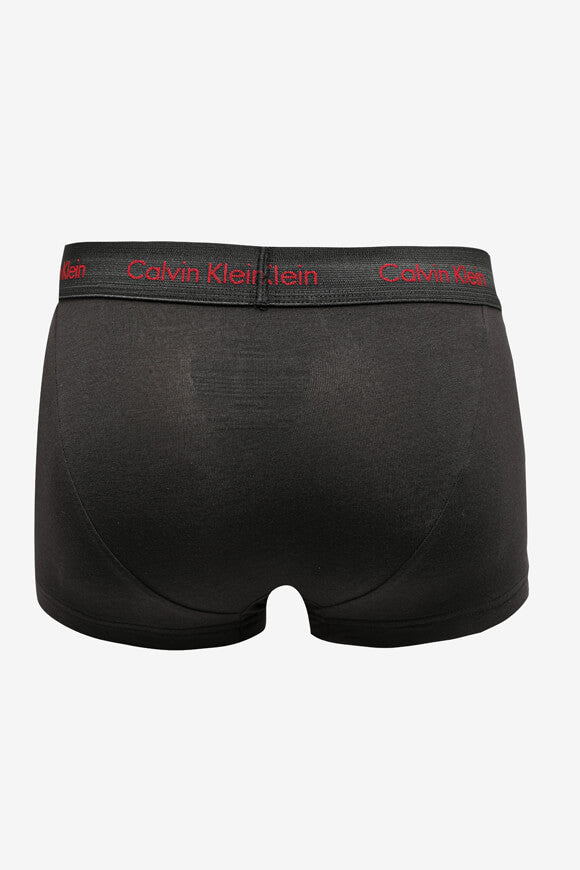 Confezione da tre boxer - nero + cammello + bianco + rosso