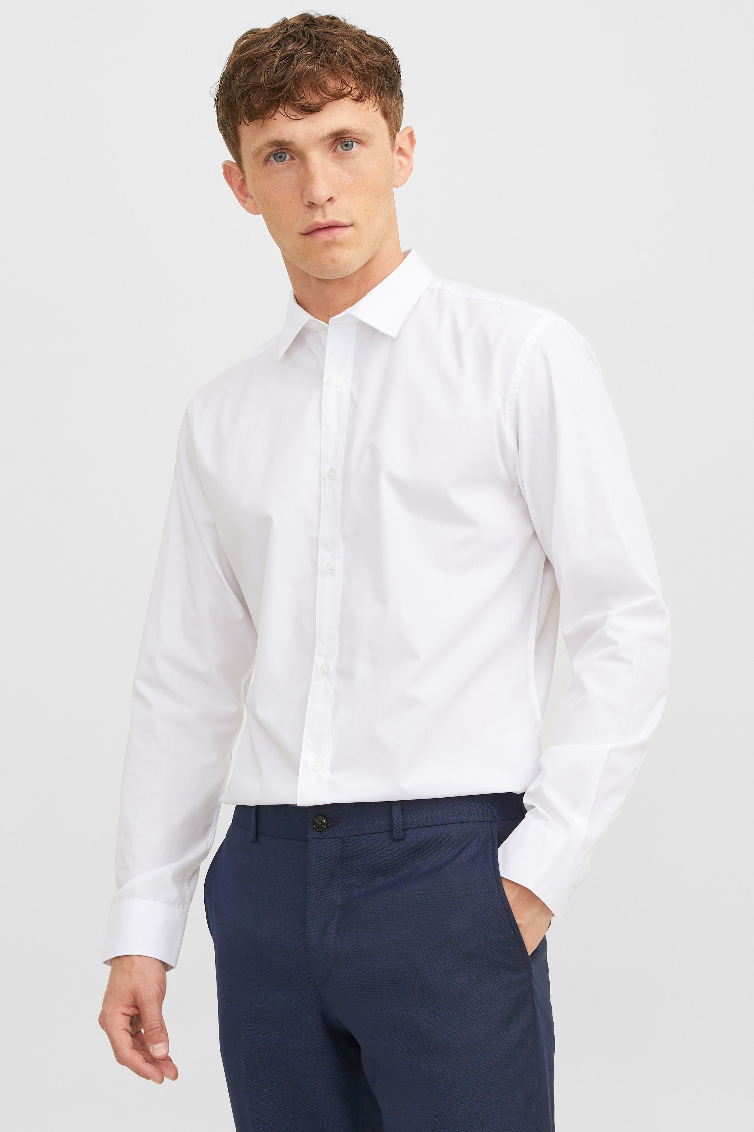 JJJOE Hemd - White