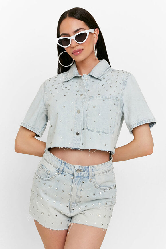 Camicia in denim - Denim blu chiaro